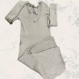 NWT WAYF Dress Dede and Emily BFF Sweater Dress - Size Small - Grey